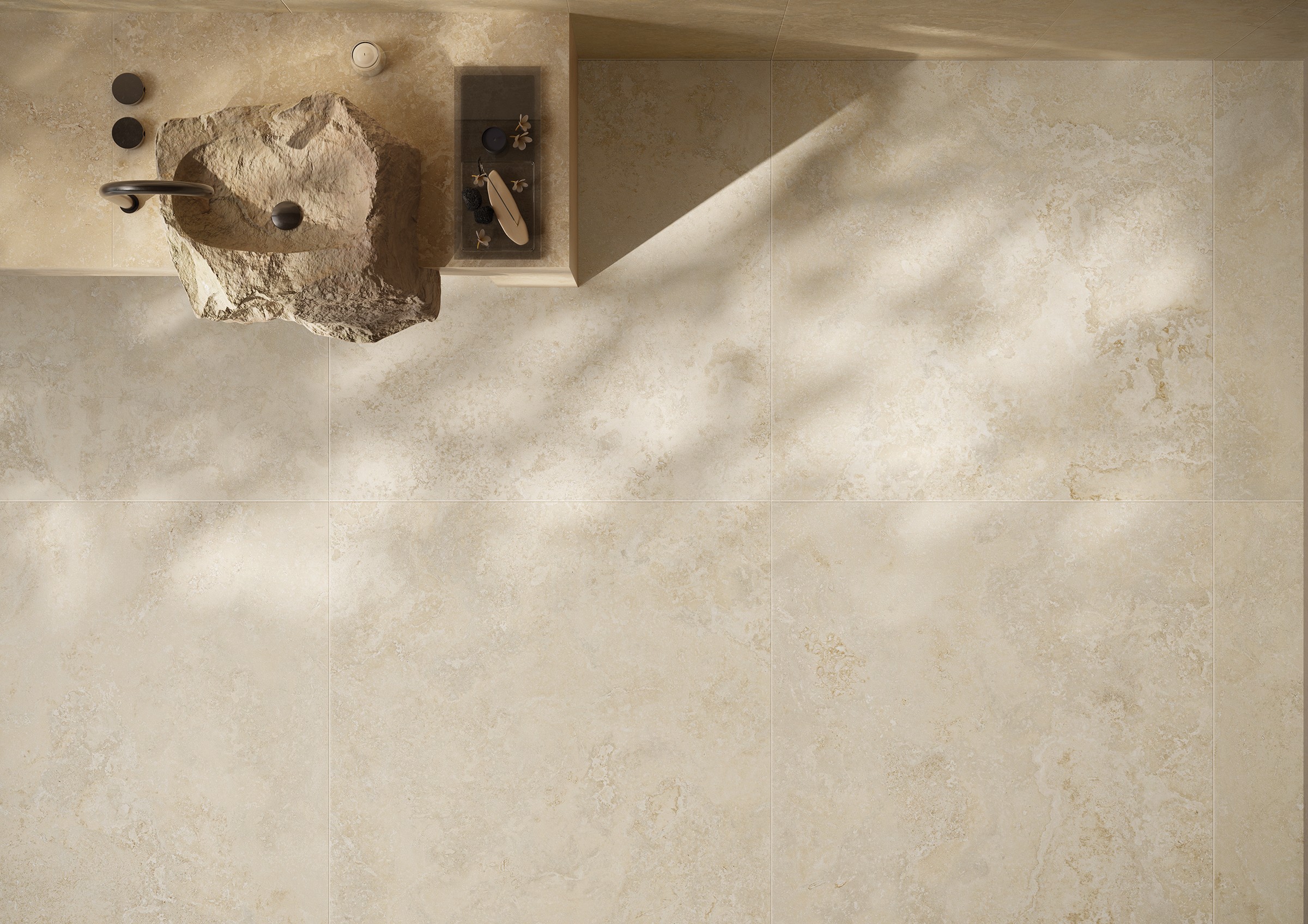 Travertine Cross Cut | RAK Ceramics